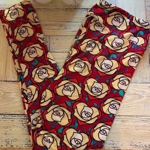 LulaRoe Disney Rose Leggings